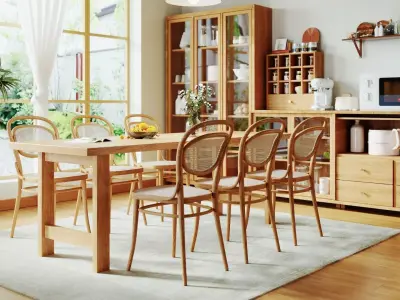 Dining Room Colection 06 for Unreal Engine 3D model