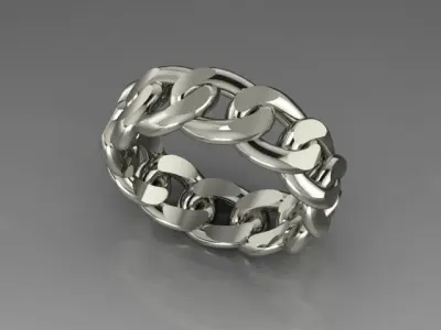 chain ring for free download Free 3D print model