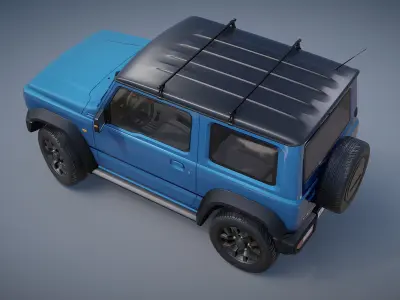 Suzuki Jimny - 2018 model 3D model