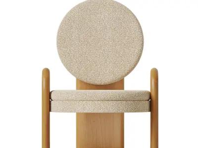 Smith Single Chair 3D model