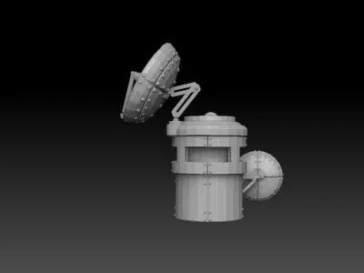 Tank Turret Pillboxes 3D print model