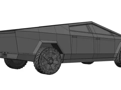 Tesla Cybertruck 3D model