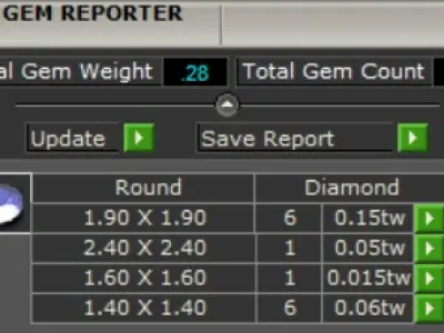 woman flower diamond ring fr0013 3D print model