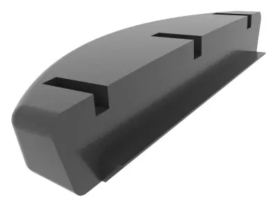 NISSAN PRIMERA P12 Armrest Latch 3D print model