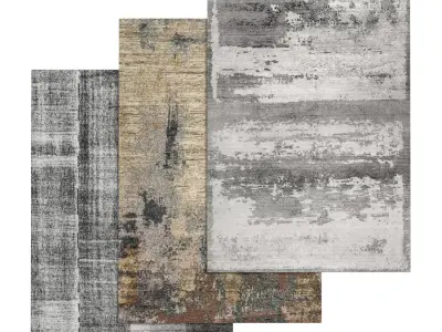 Rug Set 1466 3D model