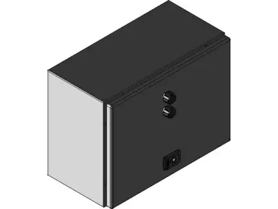 Comando Pneumatico  3D model