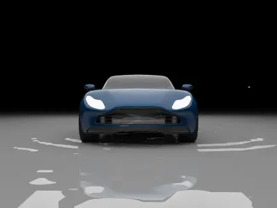 Car Rendering 3D model