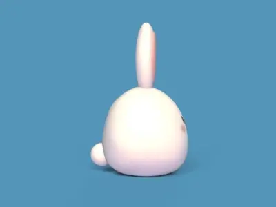 Little Bunny 3D print model