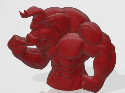 Red Bull 3D Printable Model STL OBJ 3D print model