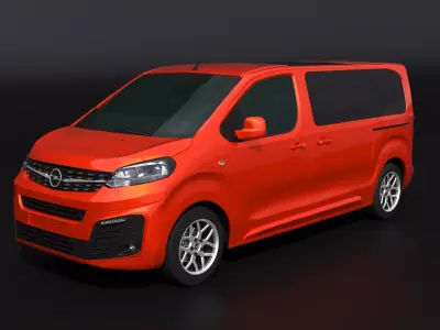 Opel Zafira L2 2021 3D model