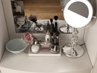 Dressing table 02 3D model