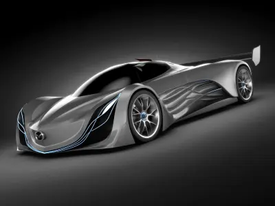 Mazda Furai standard mat 3D model