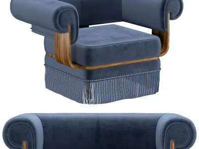 THE MORRIS ARMCHAIR 3D model