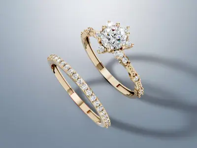 Soulier Ring 3D print model