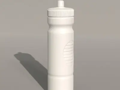 Water Bottle Mockup Free 3D model