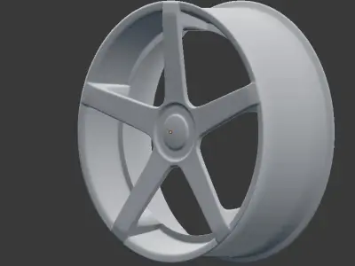 ABS 355 Rim high poly 3D model