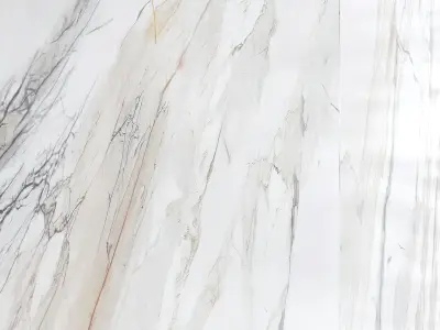 Decorative wall with fireplace set 13 3D model