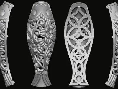 Carp Bracelet 3D print model