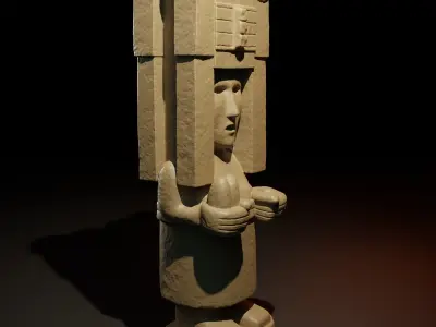 Chicomecoatl 3D print model