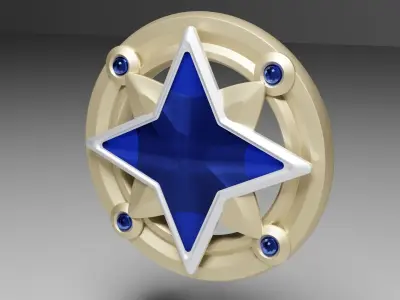 Genshin Impact Masterless Starglitter and Masterless Stardust Free 3D print model