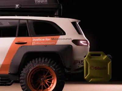 Mercedes GLS Overland Style 3D model