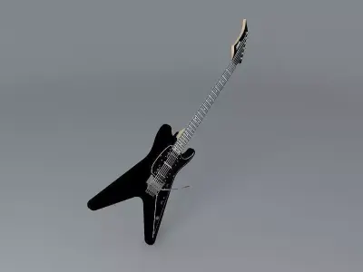 Sands Tele/v style guitar Free 3D model