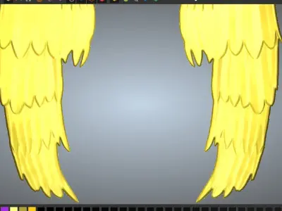 ANGEL WINGS 3D print model