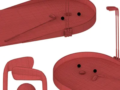 Home Mini Golf 3D model