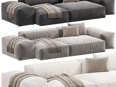 Bargo Loft Sofa by tuodivano 3D model