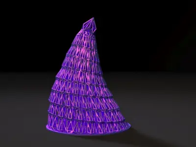 Christmas tree 3 3D print model