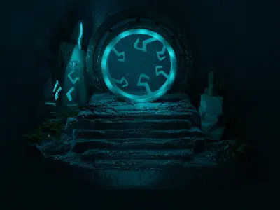 Night Lamp Portal 3D print model