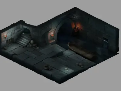 gAME Alchemist House - Ground Floor 06 3D model