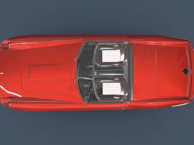 Ferrari 250 GT California Spyder - 1960-1963 3D model