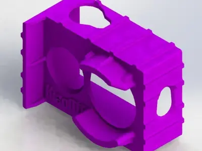 XiaoMI Yi ExoPro Case Vortex 250 3D print model