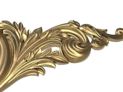  decorative pattern ready for 3D printing 3D model