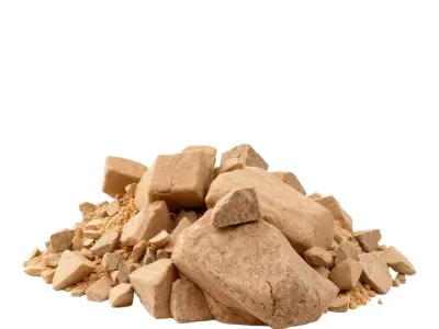 Sandstone Rubble model pack Low-poly 3D model