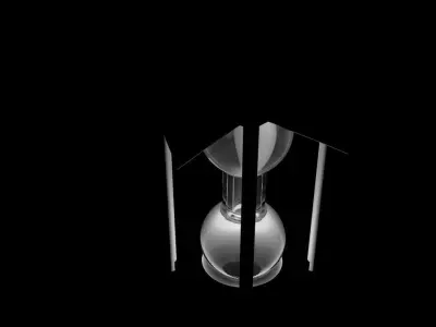 HourGlass Audace Free low-poly 3D model