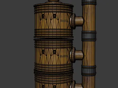 Subway soviet filter 3D model