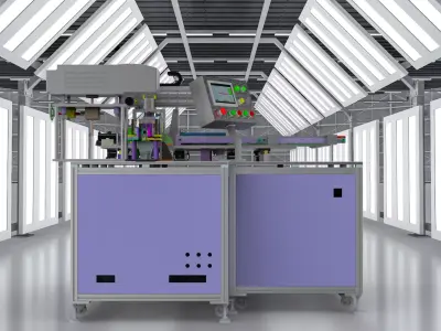 Laser wire stripper  3D model