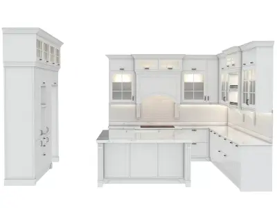 Country Kitchen 3D model