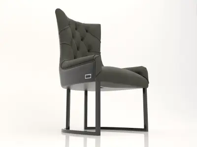 Modern Chair 13 Itaca Rugiano 3D model