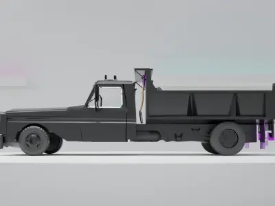 Modified Pickup Truck 3D model