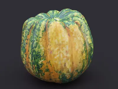 Pumpkin 3D model
