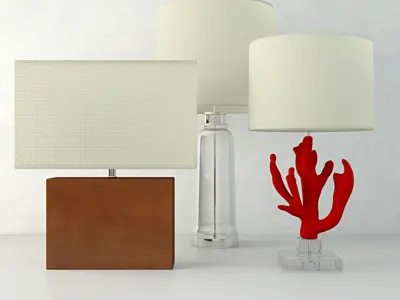 Table Lamps by ZARA HOME 3D model