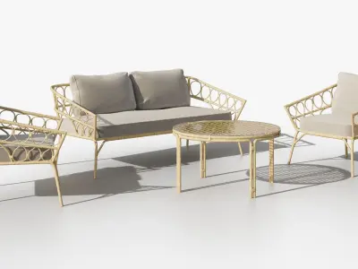 JYSK JENNUM lounge set 3D model