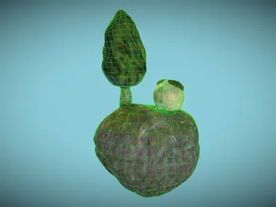 The Lost Rammer Low-poly 3D model