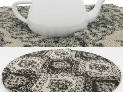 Rugs No 378 Low-poly 3D model