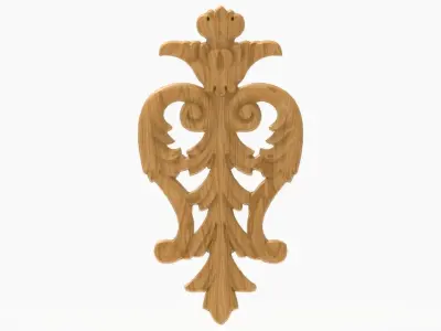 ORNAMENT gold 3D print model