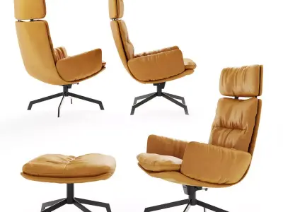 Kff Arva Lounge  3D model