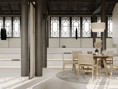 Modern Suit Store 3D Model and CAD Drawings 3D model